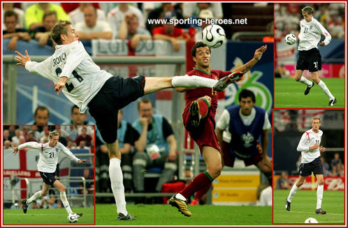 Peter Crouch - England - FIFA World Cup 2006 (v Sweden, v Portugal)
