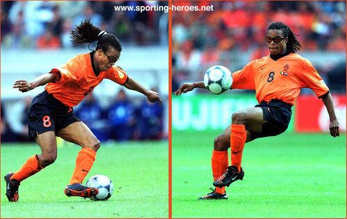 Edgar Davids - Nederland - UEFA EK 2000 European Football Championship.