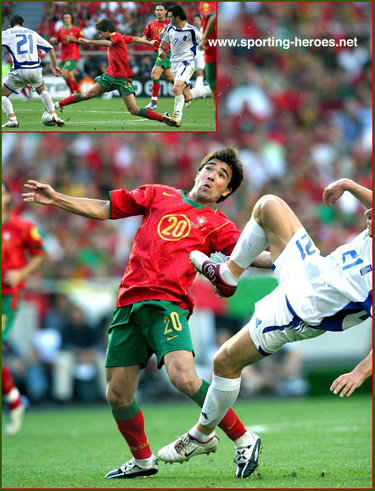 Deco - Portugal - UEFA Campeonato do Europa 2004 European Football Championships.