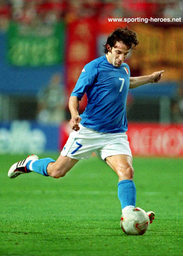 Alessandro Del Piero - Italian footballer - FIFA Campionato del Mondo 2002