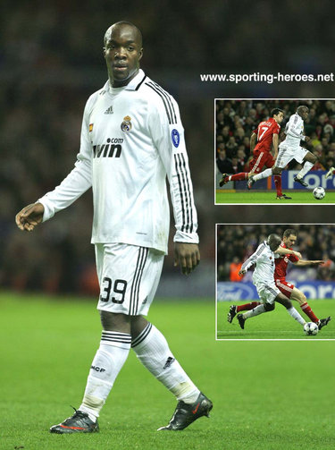 Lassana Diarra - Real Madrid - UEFA Champions League 2008/09