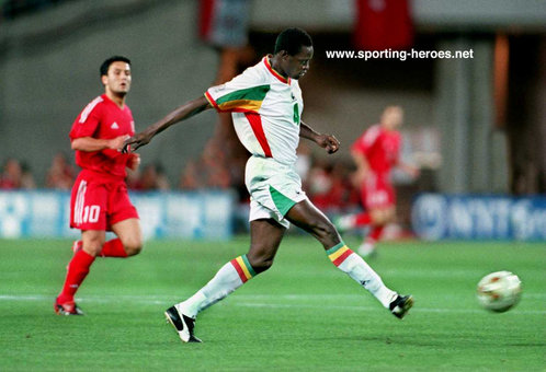 Pape Malick Diop - Senegal - FIFA Coupe du Monde 2002 World Cup Finals.