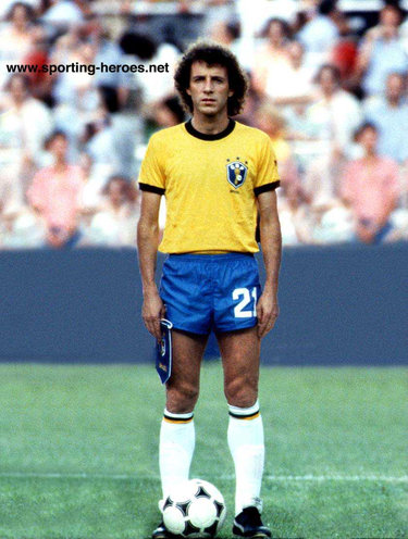 Dirceu - Brazil - FIFA Copa do Mundo 1974 - 1978 - 1982.