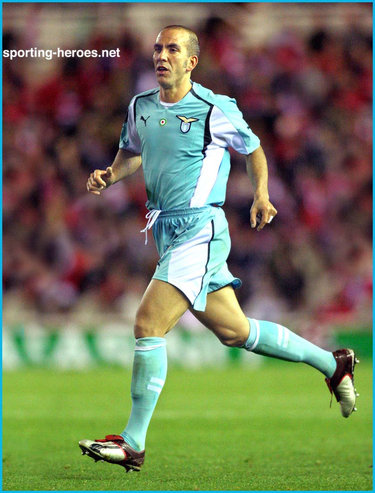 Paolo Di Canio - Lazio - UEFA Coppa 2004/05