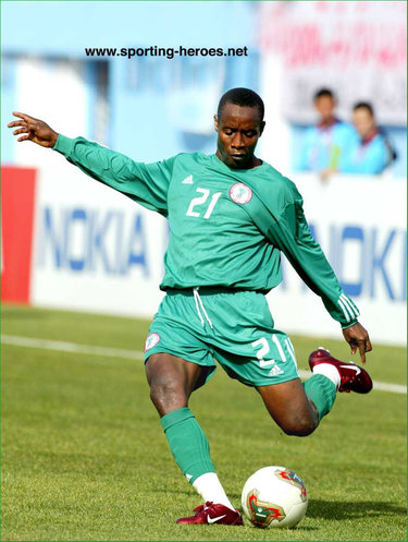 Ifeanyi Ekwueme - Nigeria - African Cup of Nations 2004