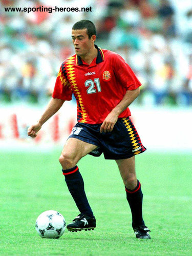 Luis Enrique - Spain - FIFA Campeonato Mundial 1994