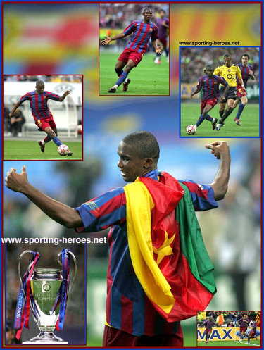 Samuel Eto'o - Barcelona - Final UEFA Champions League 2005/06