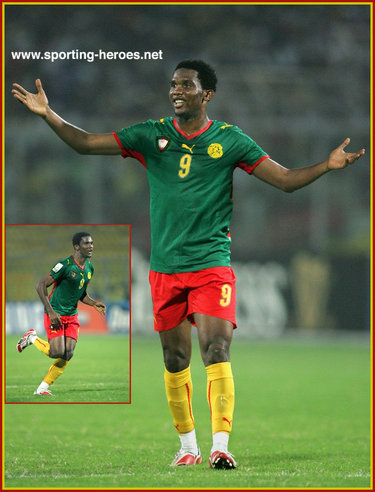 Samuel Eto'o - Cameroon - Coupe d'Afrique des Nations 2008.