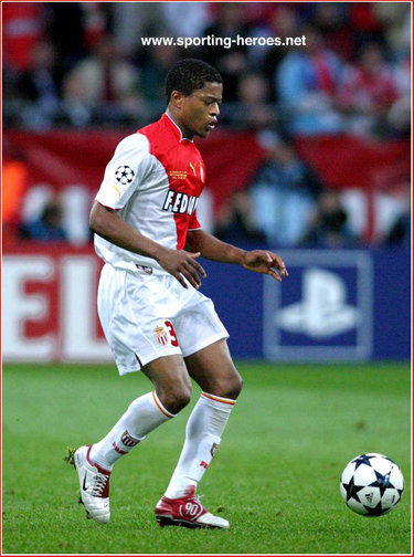Patrice Evra - Monaco - Finale de la UEFA Champions League 2004