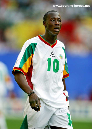 Khalilou Fadiga - Senegal - FIFA Coupe du Monde 2002 (France, Danemark)