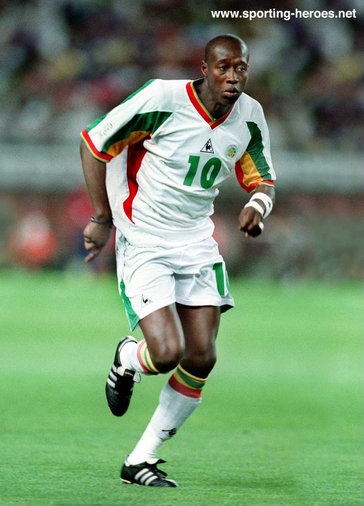 Khalilou Fadiga - Senegal - FIFA Coupe du Monde 2002 (Uruguay, Turquie)