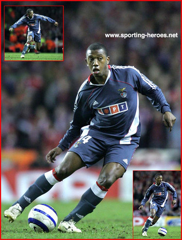 Manuel Fernandes - Benfica - UEFA Liga dos Campeões 2005/06