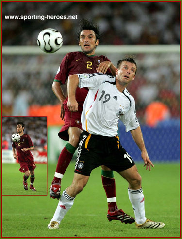 Paulo Ferreira - Portugal - FIFA Copa do Mundo 2006