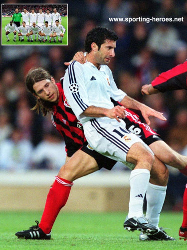 Luis Figo - Real Madrid - Final UEFA Champions League 2002