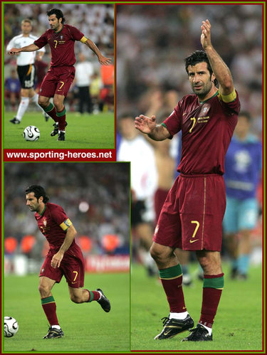 Luis Figo - Portugal - FIFA Copa del Mundo 2006 World Cup Finals.