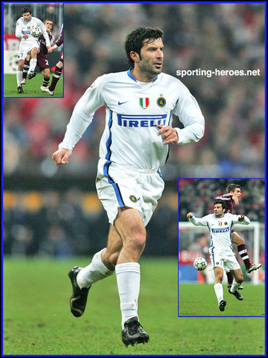 Luis Figo - Inter Milan (Internazionale) - UEFA Champions League 2006/07
