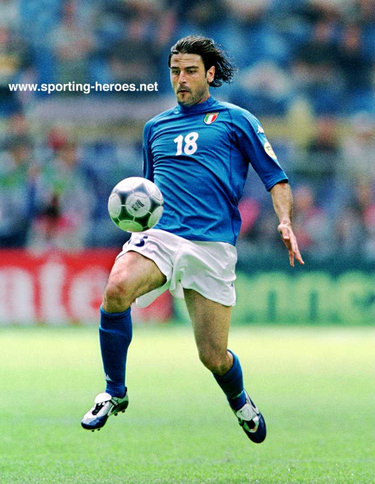 Stefano Fiore - Italian footballer - UEFA Campionato del Europea 2000