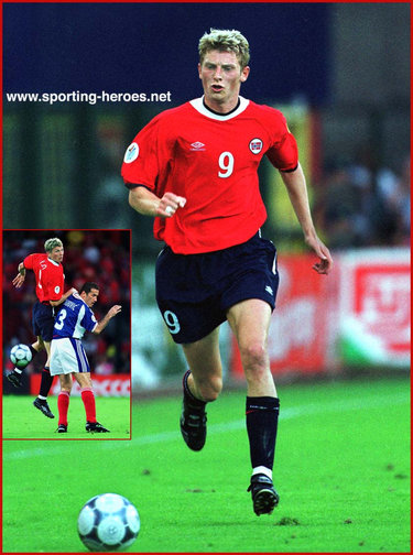 Tore Andre Flo - Norway footballer - UEFA Europeisk Mesterskap 2000