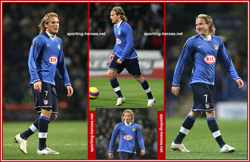 Diego Forlan - Atletico Madrid - Copa de la UEFA 2007/08