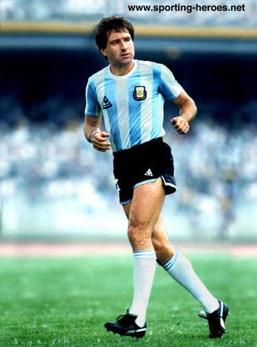 Oscar Garre - Argentina - FIFA Copa del Mundo 1986