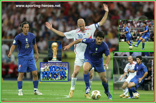 Gennaro Gattuso - Italian footballer - FIFA Campionato del Mondo 2006. World Cup 2006.