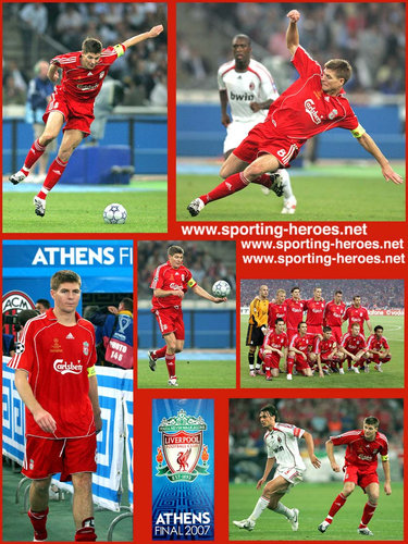 Steven Gerrard - Liverpool FC - UEFA Champions League Final 2007