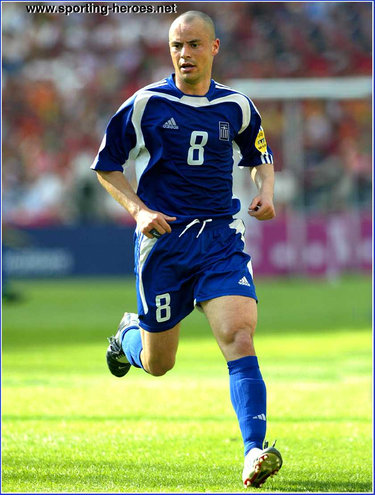 Stylianos Giannakopoulos - Greece - UEFA European Championships 2004 (v Portugal, v Spain, v Czech Rep)