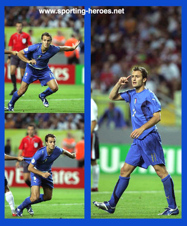 Alberto Gilardino - Italian footballer - FIFA Campionato del Mondo 2006