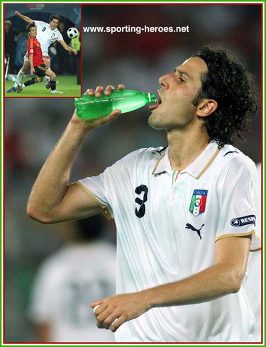 Fabio Grosso - Italian footballer - UEFA Campionato del Europea 2008 European Championships.