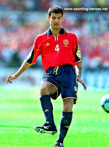 Pep GUARDIOLA - Spain - UEFA Campeonato Europa 2000