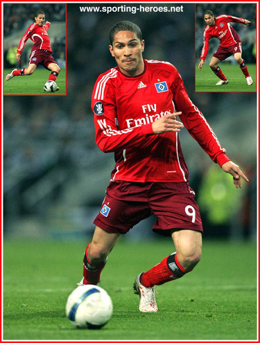 Jose Paolo Guerrero - Hamburger SV - UEFA-Pokel 2008/09