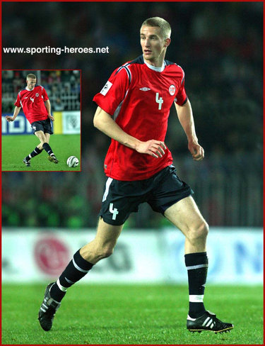 Brede Hangeland - Norway footballer - FIFA Verden Kopp 2006 kvalifikasjon