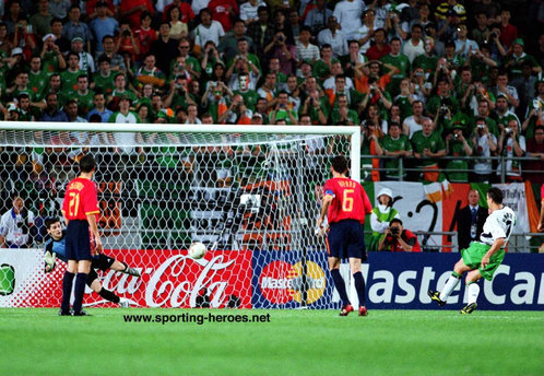 Ian Harte - Ireland - FIFA World Cup 2002