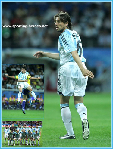 Gabriel Heinze - Argentina - FIFA Copa del Confederación 2005 (Final) Confederation Cup.