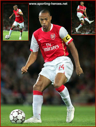 Thierry Henry - Arsenal FC - UEFA Champions League 2006/07