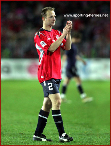 Jon Inge HOILAND - Norway footballer - FIFA Verden Kopp 2006 kvalifikasjon