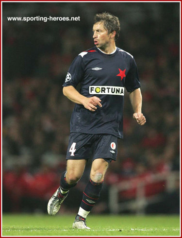 David Hubacek - Slavia Prague - UEFA Champions League 2007/08