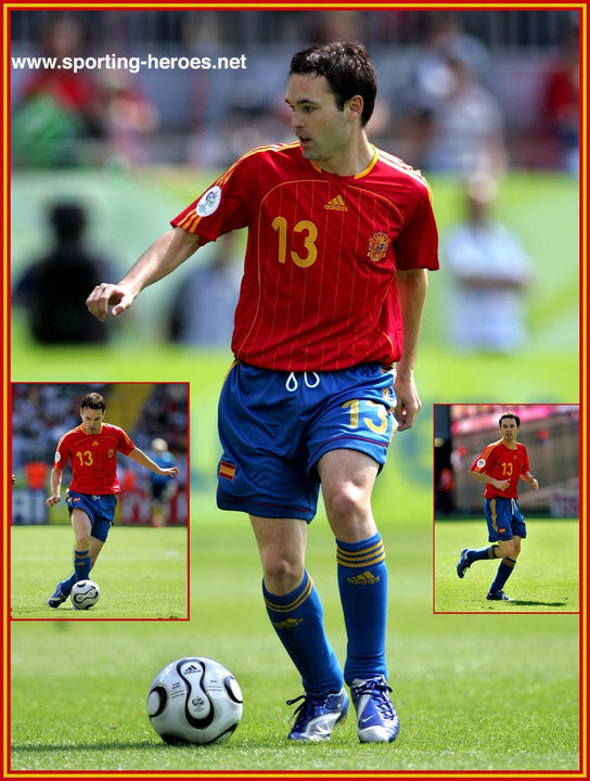 Iniesta - FIFA Campeonato Mundial 2006 España /