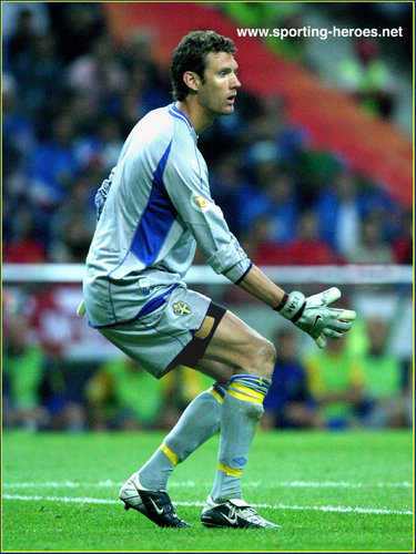 Andreas Isaksson - Sweden - UEFA EM 2004 (Bulgarien, Italien)