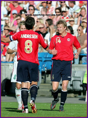 Steffen Iversen - Norway footballer - UEFA Europeisk Mesterskap 2008 kvalifikasjon