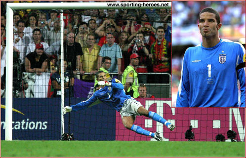 David James - England - UEFA European Championships 2004.