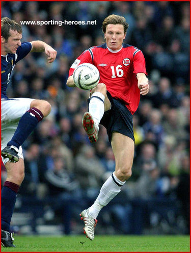 Frode Johnsen - Norway footballer - FIFA Verden Kopp 2006 kvalifikasjon