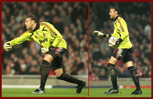 Zeljko Kalac - Milan - UEFA Champions League 2007/08