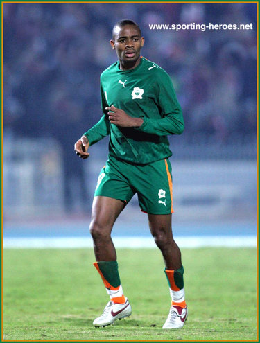 Bonaventure Kalou - Ivory Coast - Coupe d'afrique des nations 2006 (Maroc, Libye, Egypte)