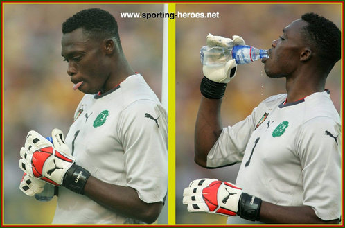 Idriss Kameni - Cameroon - Coupe d'Afrique des Nations 2008 (Egypte, Zambie, Soudan)