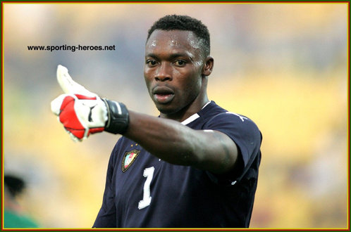 Idriss Kameni - Cameroon - Coupe d'Afrique des Nations 2008.