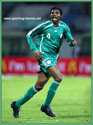 Nwankwo Kanu - Nigeria - African Cup of Nations 2006.