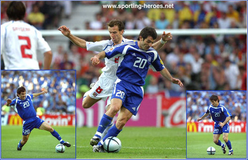 Giorgios Karagounis - Greece - UEFA European Championships 2004