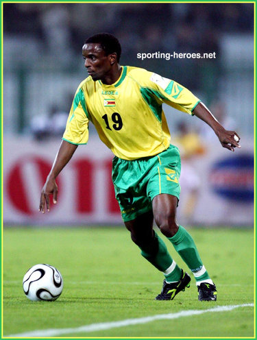 Edzai Kasinauyo - Zimbabwe - African Cup of Nations 2006