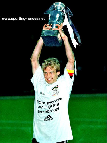 Jurgen Klinsmann - Germany - UEFA Europameisterschaft 1996